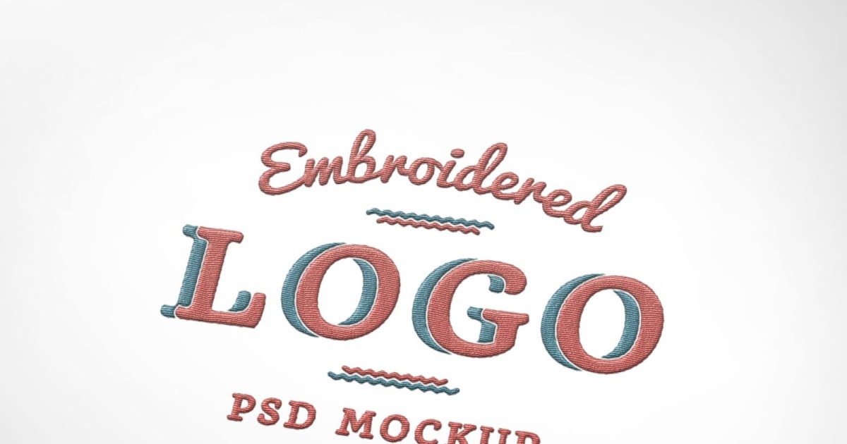 Free embroidery logo mockup (psd). 76 Embroidery Mockup Psd Mockups Free Psd Mockup Templates Satudesain