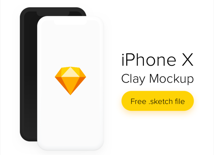 Iphone x clay mockup psd to present your next design project in a photorealistic look. 42 Best Iphone X Iphone Xs Max Mockups For Free Download Psd Sketch Png By Trista Liu Hackernoon Com Medium