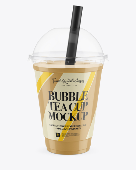 Free psd packaging mockups templates for: 50 Best Bubble Tea Mockup Templates Graphic Design Resources