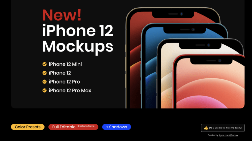 Created in figma, for figma users. Free Iphone Mockups Psd Sketch Figma December 2021 Tmdesign
