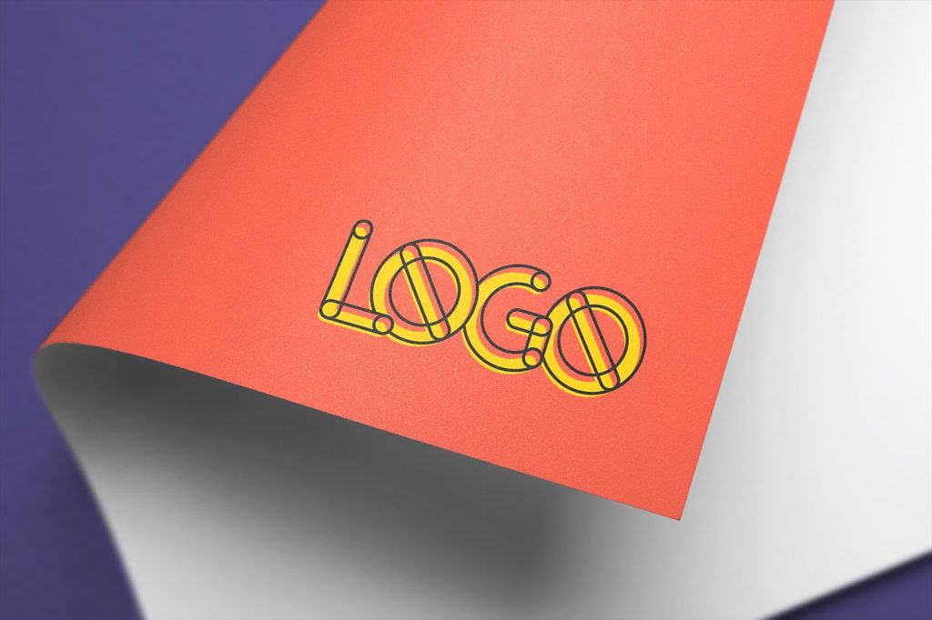 20+ Download Color Logo Mockup Psd Free PSD