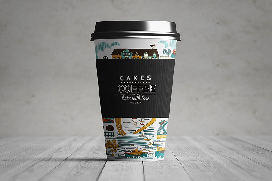 43+ Download Coffee Paper Cup Mockup Psd Free&nbsp;PSD